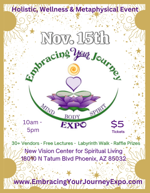 Embracing Your Journey Expo 11/15/25 
